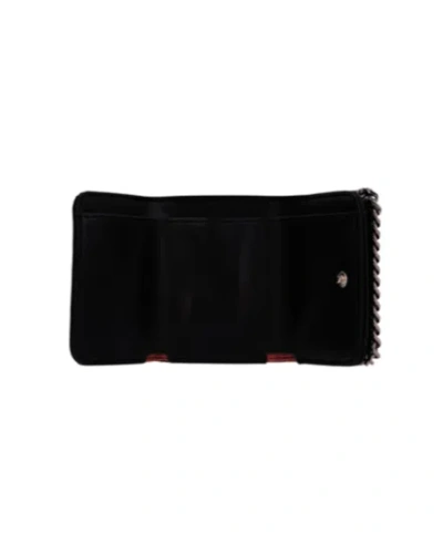 Stella Mccartney Falabella Chain-trim Wallet In Gold