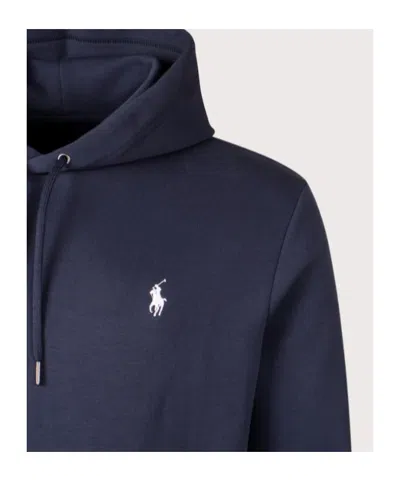 Polo Ralph Lauren Classic Hooded Sweatshirt With Kangaroo Pocket In Blue
