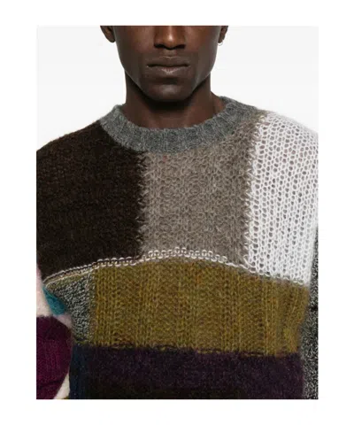 Magliano Ribbed Crewneck Sweater In Black