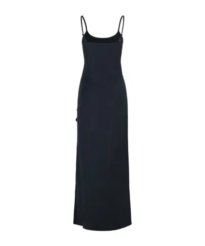 Coperni Garter Belt Dress In Black