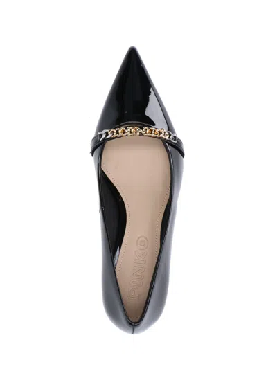 Pinko With Heel In Black