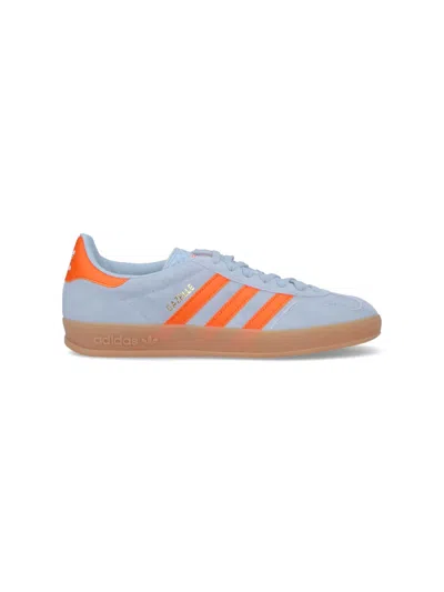 Adidas Originals Gazelle Indoor Sneakers In Blue