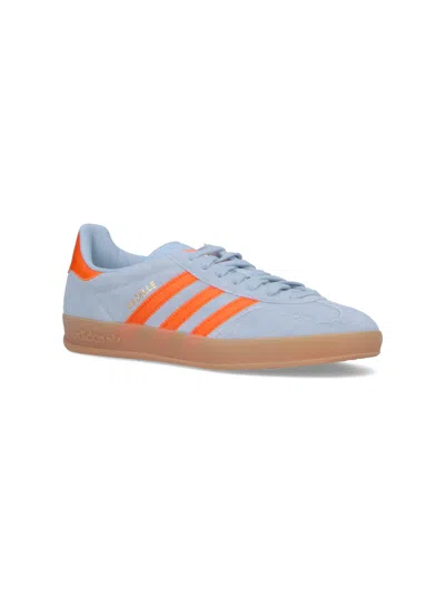 Adidas Originals Gazelle Indoor Sneakers In Blue