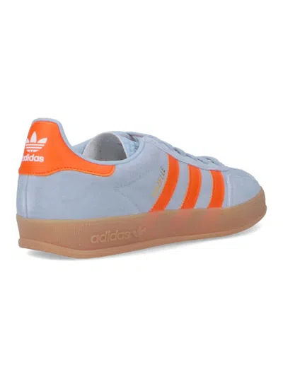 Adidas Originals Gazelle Indoor Sneakers In Blue