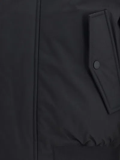 Dsquared2 Giubbino Techno Down Bomber In Nylon