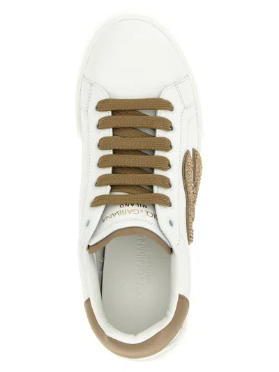 Dolce & Gabbana Port.light Strobel Sneakers In Multi