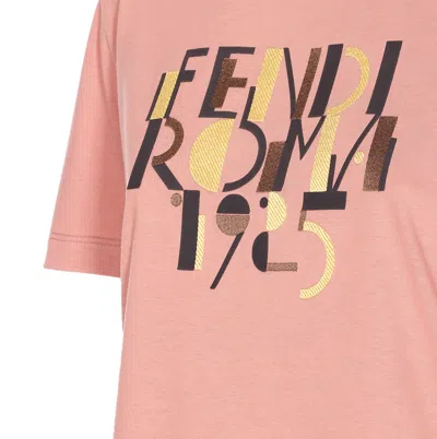 Fendi T-shirt In Multi