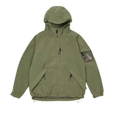 Pre-owned Palace Cripstop Grid Jacket 'olive' | Green | Men's Size S
