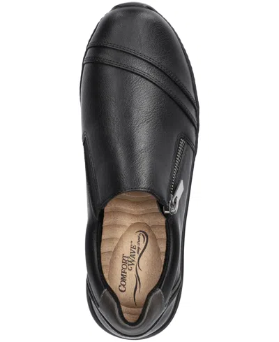 Easy Street Women's Karol Comfort Flats In Black