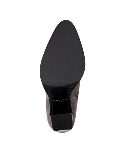 Marc Fisher Ltd Women's Lannie Tall Block Heel Boots In Brown