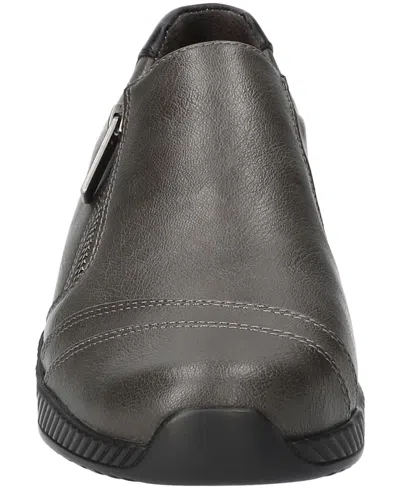 Easy Street Women's Karol Comfort Flats In Brown