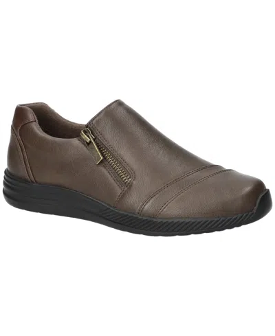 Easy Street Women's Karol Comfort Flats In Brown