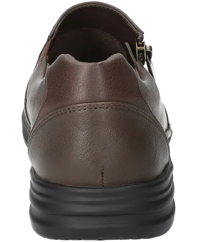 Easy Street Women's Karol Comfort Flats In Brown