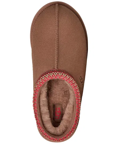 Ugg Low Slippers With Sheepskin Lining In Brown