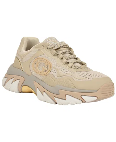 Guess Women's Nennzo Cat Claw Chunky Fashion Lace-up Sneakers In Multi