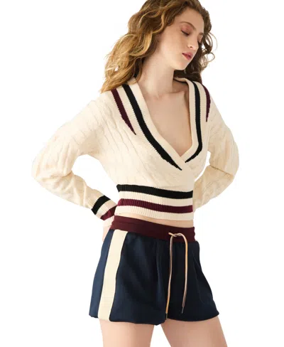 Steve Madden Daisy Drawstring Shorts In Multi