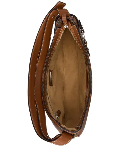 Ralph Lauren Tasha Large Shoulder Bag In Brown