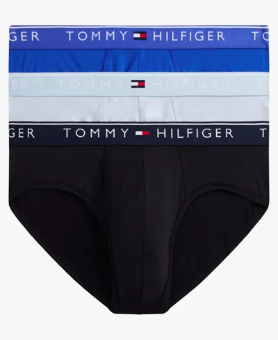 Tommy Hilfiger Men'sâ 3-pack Micro Moisture-wicking Briefs Set In Multi
