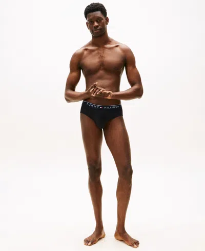 Tommy Hilfiger Men'sâ 3-pack Micro Moisture-wicking Briefs Set In Multi