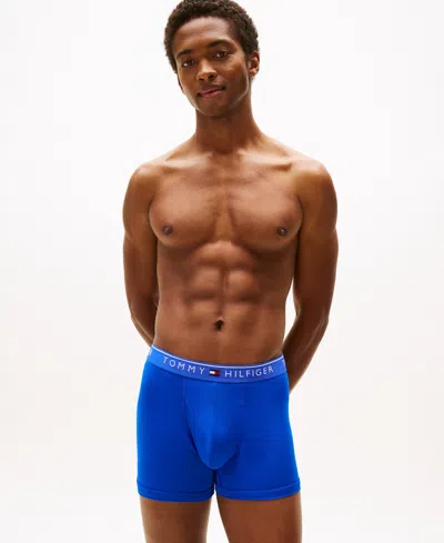 Tommy Hilfiger Men'sâ 3-pack Micro Moisture-wicking Trunks Set In Multi