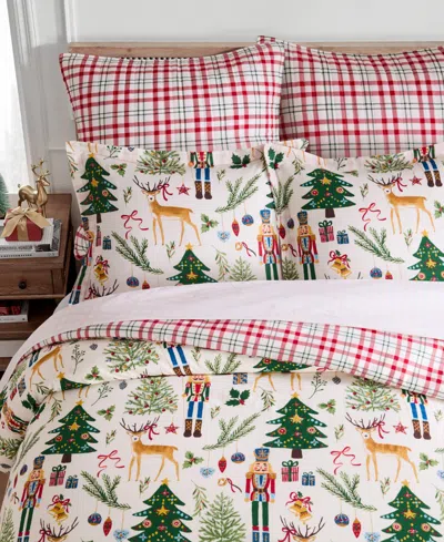 Levtex Home Nutcracker Reversible 3-pc. Comforter Set, King In Multi