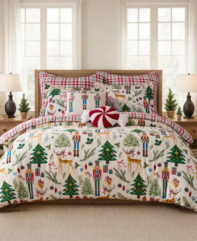 Levtex Home Nutcracker Reversible 3-pc. Comforter Set, King In Multi