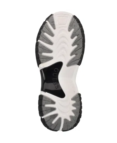 Guess Women's Nennzo Cat Claw Chunky Fashion Lace-up Sneakers In Black