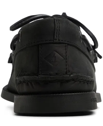 Sperry Authentic Original 2-eye Boat Shoe In Black