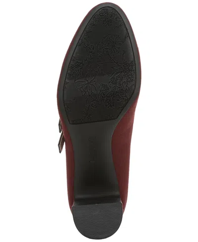 Lifestride Women's True Almond Toe Block Heel Mary Jane Pumps In Multi