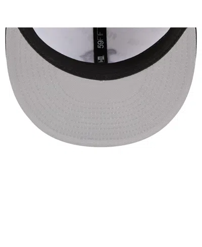 New Era Men's White/navy Boston Red Sox Repeat 59fifty Fitted Hat In White