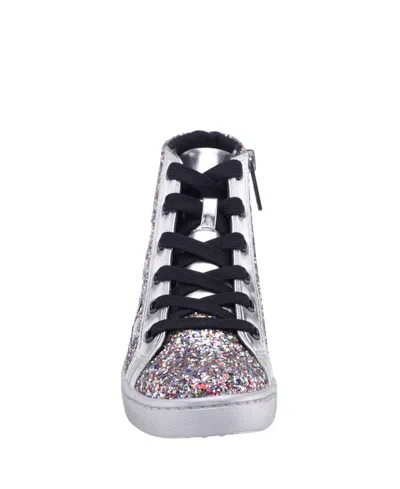 Nina Big Girls Glitter High Top Sneakers In Multi