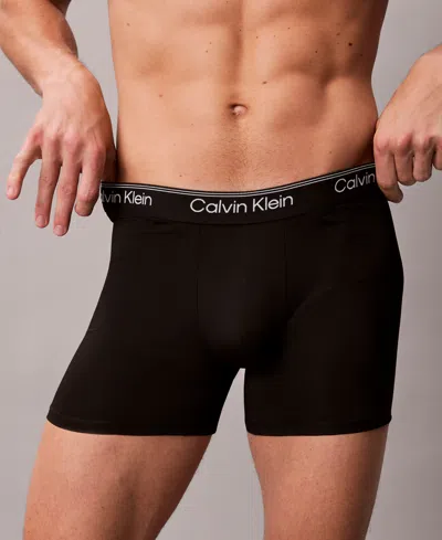 Calvin Klein Men's 3-pack Micro Stretch Boxer Briefs In Multi