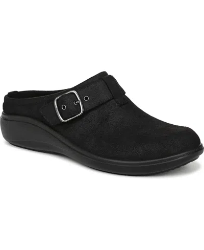 Lifestride Women's Balance Washable Round Toe Clogs In Black