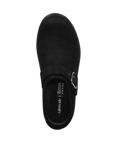 Lifestride Women's Balance Washable Round Toe Clogs In Black