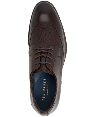 Ted Baker Men's Hackney Lace Up Shoe In Brown