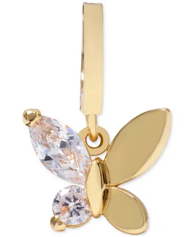 Kate Spade New York One In A Million Cubic Zirconia Social Butterfly Charm In Gold