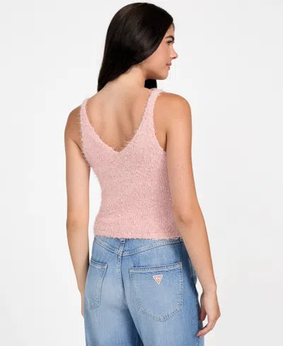 Guess Women's Bea Sleeveless Sweater Tank Top In Pink