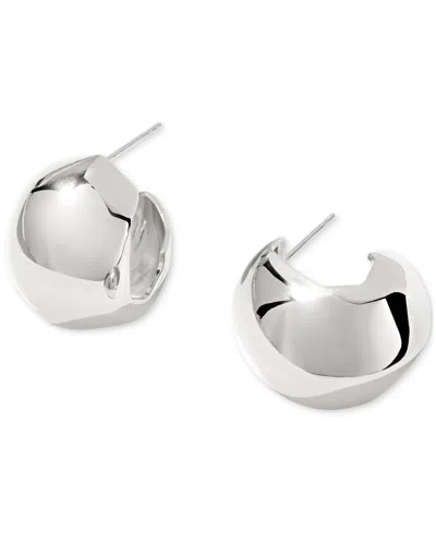 Kendra Scott Kaitlin Hoop Earrings In Metallic