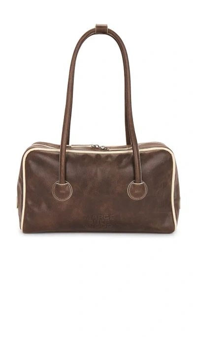Margesherwood Soft Boston Bag In Brown