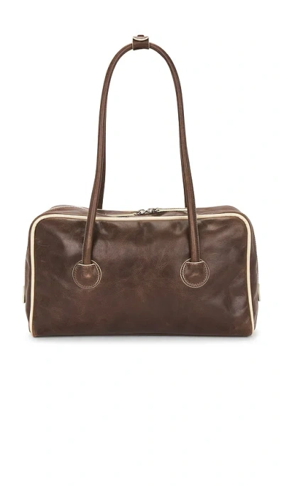 Margesherwood Soft Boston Bag In Brown