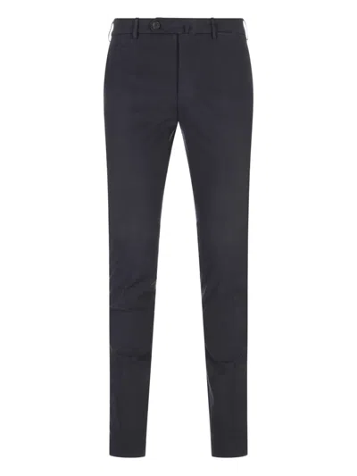 Incotex Tailored Trousers With Pockets And Loops In Black
