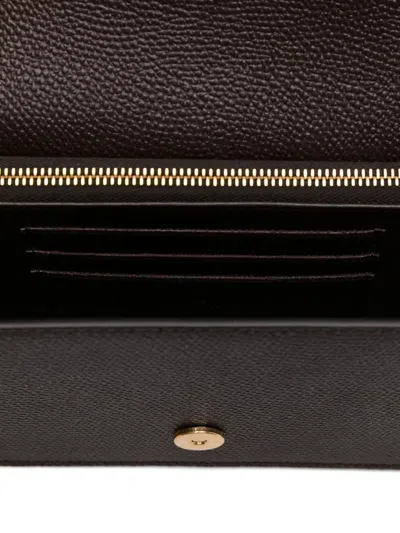 Valentino Printed Calf Hair Mini Vlogo Signature Shoulder Bag In Animal Print