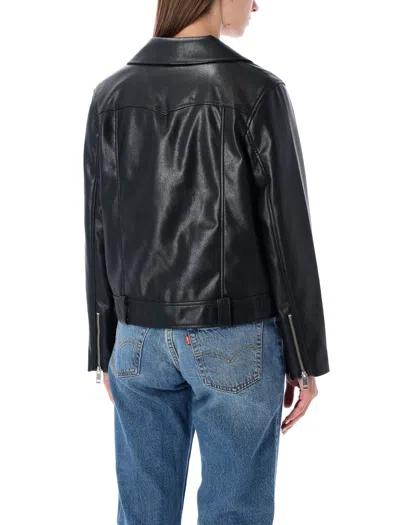 Levi's Levi S Kendal Black Eco-leather Moto Jacket