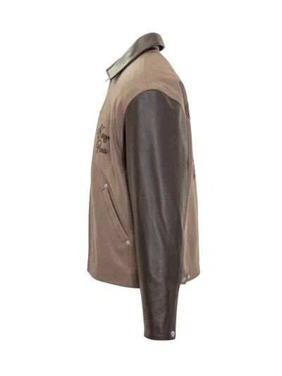 Kenzo Giubbino Blouson Taupe In Brown