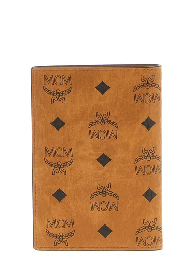 Mcm 'ottomar' Passport Holder In Brown