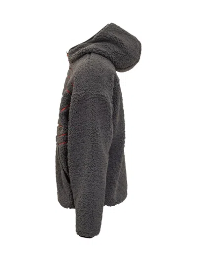 Diesel 's-zat" Hoodie In Gray