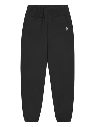 Icecream Check-pattern Track Pants In Black