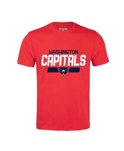 Levelwear Men's Alexander Ovechkin Red Washington Capitals Richmond Player Name Number T-shirt In Red