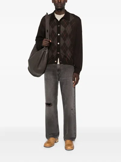 Our Legacy Evening Polo In Brown