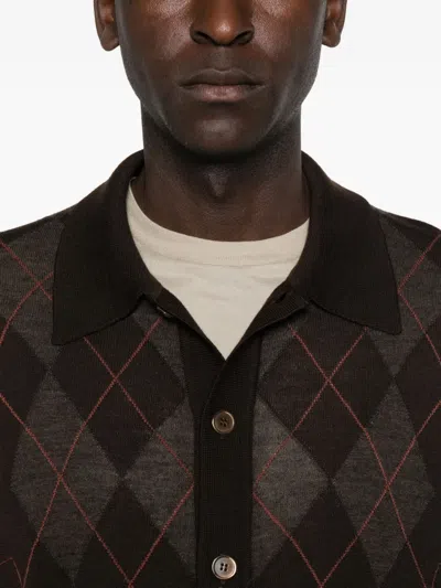 Our Legacy Evening Polo In Brown